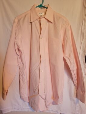 Paul Fredrick Men’s Light Pink Dress Shirt